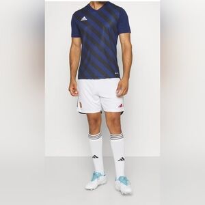 Adidas White Men's Sports Shorts